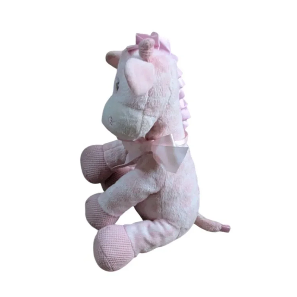 Jingles Pink Giraffe Plush Baby Rattle  stuffed Toy 9